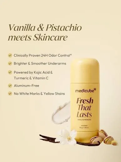 Fresh That Lasts Deodorant, Vanilla & Pistachio