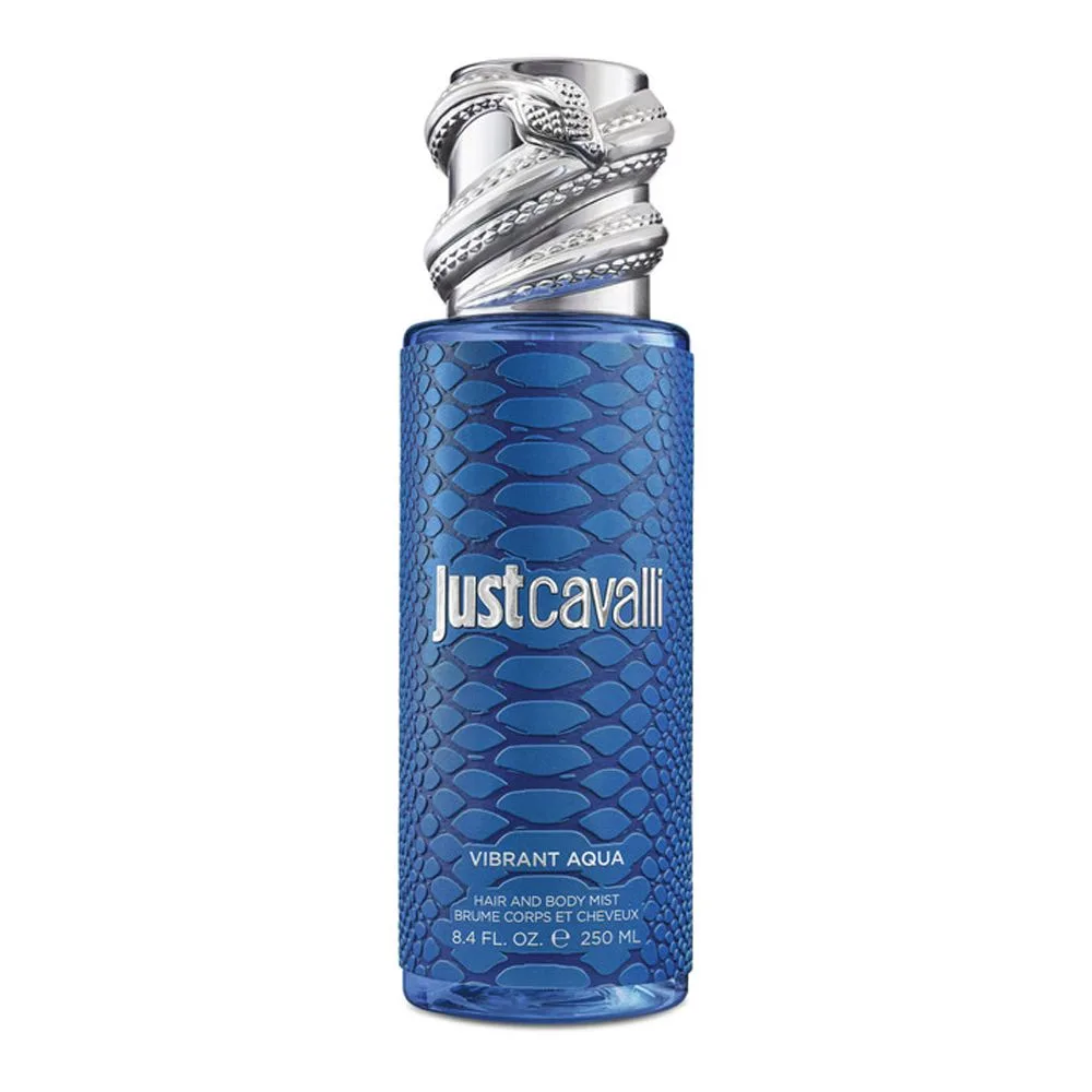 Just Cavalli Vibrant Aqua Hair & Body Mist – 250 ml
