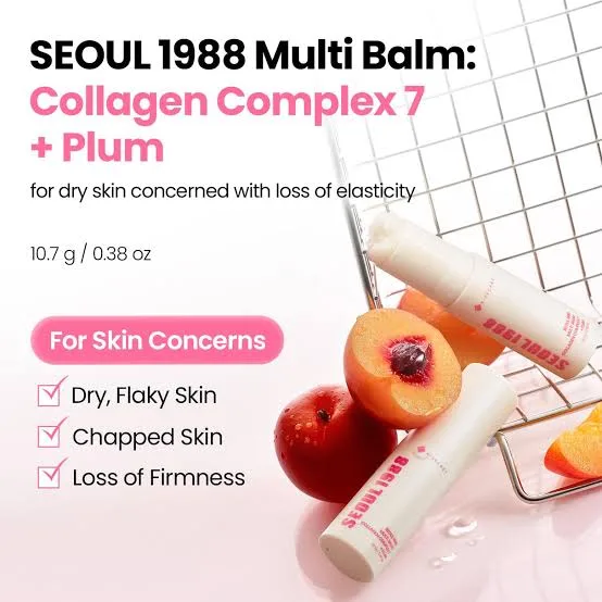 K-SECRET SEOUL 1988 Multi Balm: Collagen Complex 7 + Plum