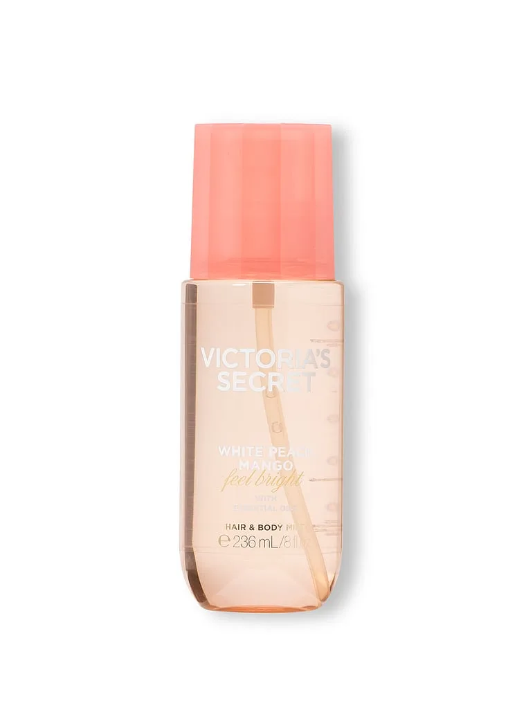 Victoria’s Secret White Peach Mango Feel Bright Hair & Body Mist 236 ml