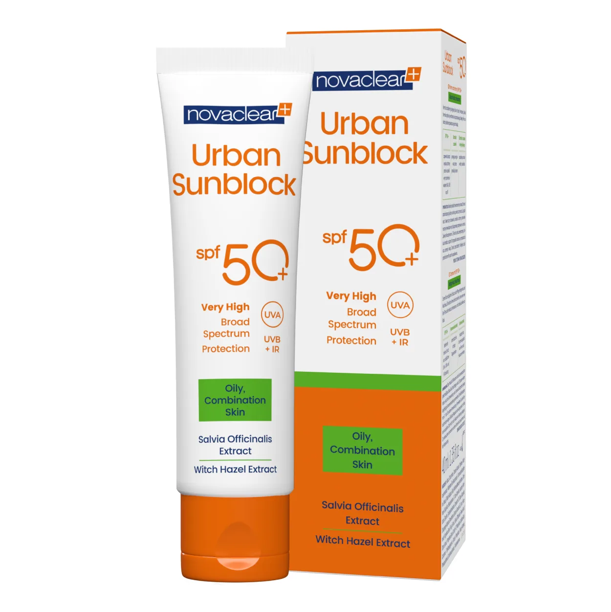 Novaclear Urban Sunblock SPF 50+ – Oily/Combination Skin